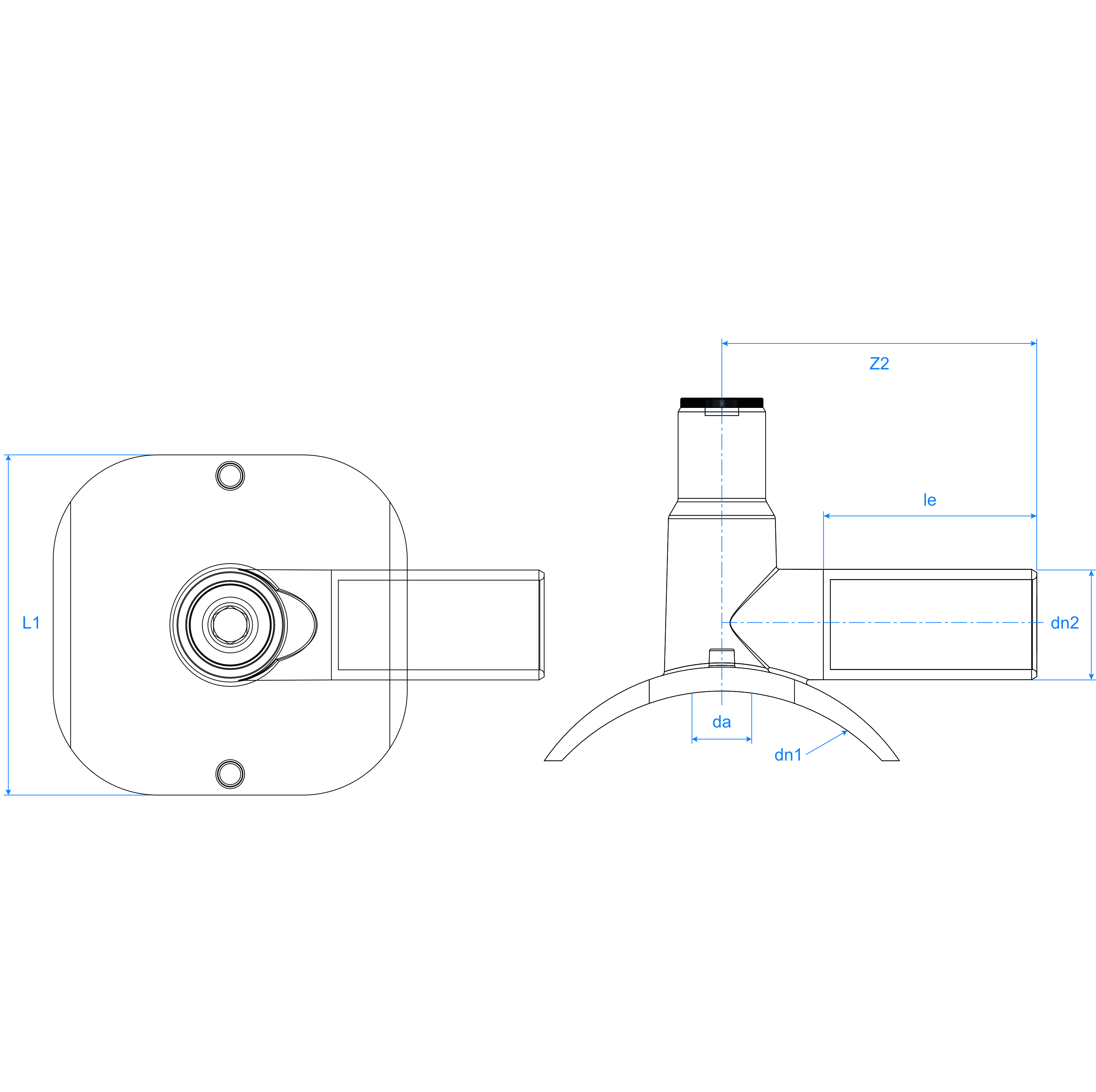 Friatec Tap Tee DAA TL EF Blk Ill