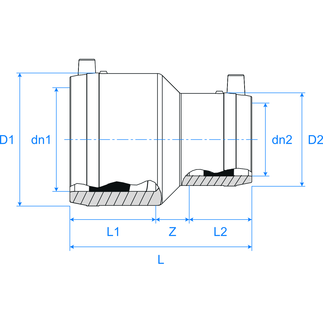 Friatec Conred MR EF Blk Ill