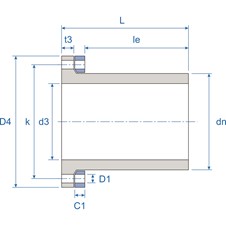 Mill Pro FF STR Flgassy Fab LS Blk Ill