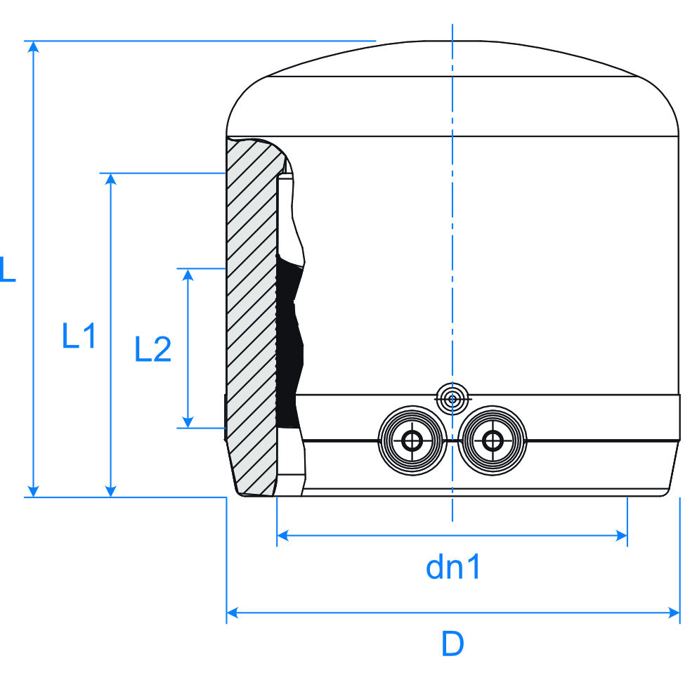 Friatec EF Endcap Blk Ill
