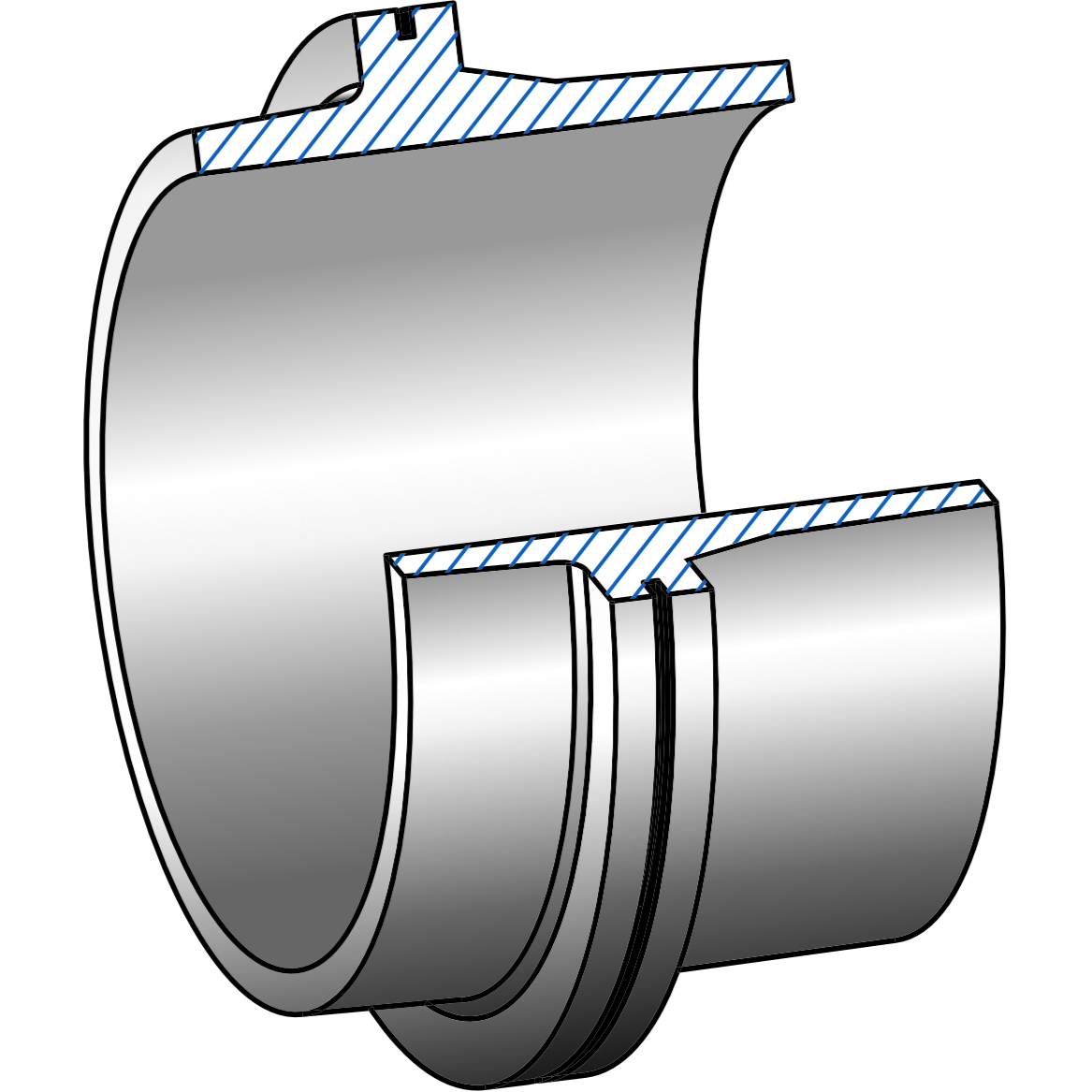 Type B Rigid Iso Plain