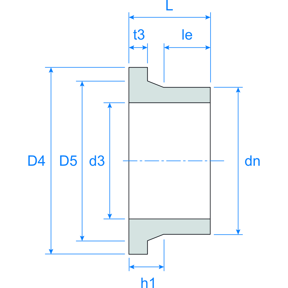 Mill Pro Flgadpt Mld BF Blk Ill