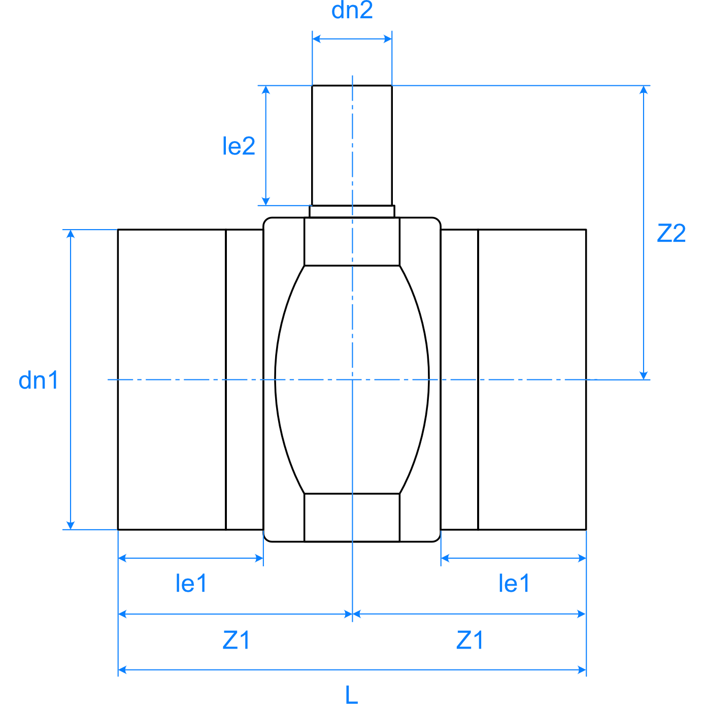 W Fabricated Air Valve Tee Ill (1)