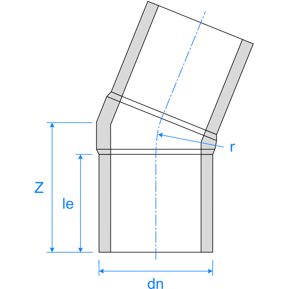 Mill Pro Bend Mld 22 LS Blu Ill