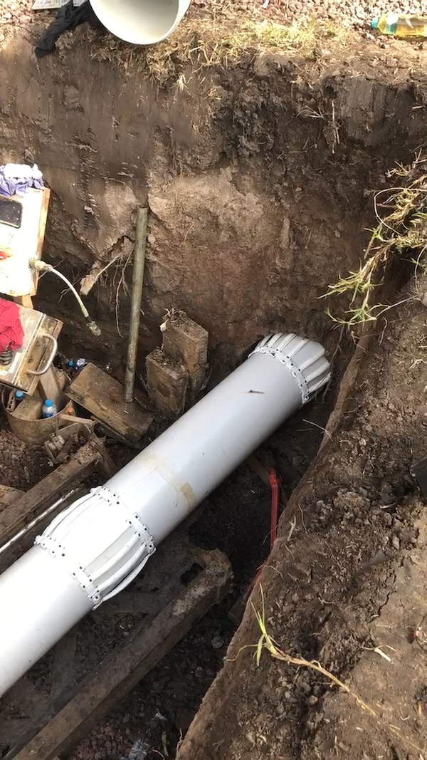 HD 100 Spacers PVC Pipe 2