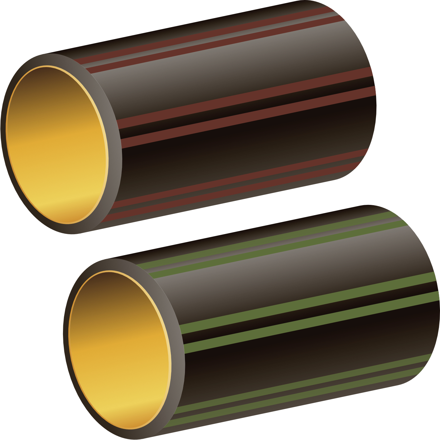 Mill Pro PE Pipe M90SE Brn2 Grn2